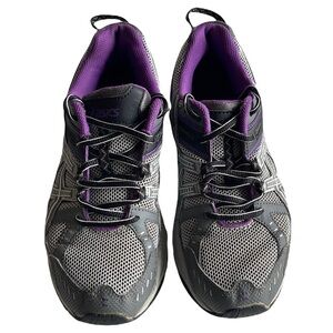 ASICS GEL-Venture 3 Trail Running Shoes Gray/Purple ,Size 8.5